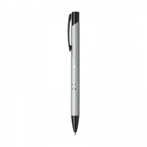 An image of Ebony Rubberised pen - Sample