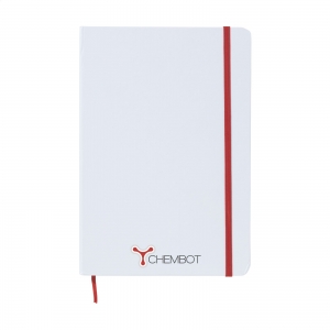 An image of WhiteNote A5 Hard Cover Notebook 80 Lined Sheets