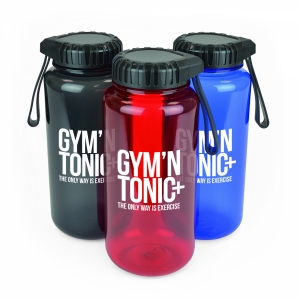 An image of Marketing 950ml Translucent Gym Bottle - Sample
