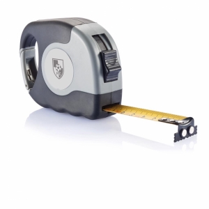 An image of Advertising 5M Measuring Tape With Carabiner - Sample