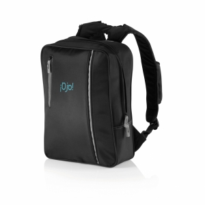 An image of black Promotional The City Backpack - Sample