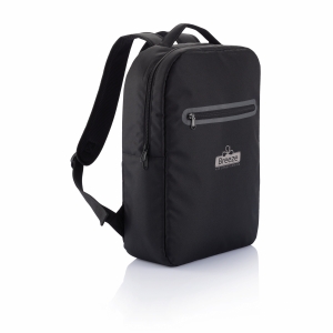 An image of black Promotional London Laptop Backpack  - Sample