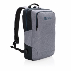 An image of grey/black Branded Arata 15 Laptop Backpack - Sample