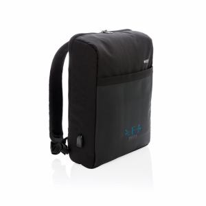 An image of Promotional Swiss Peak 15 Anti-theft RFID and USB Backpack PVC Free - Sample