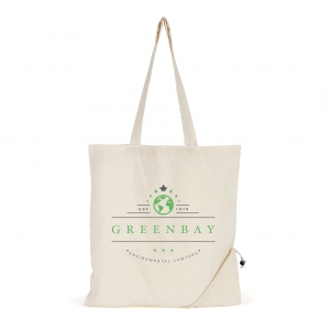 An image of Advertising 4oz Foldable Cotton Shopper - Sample