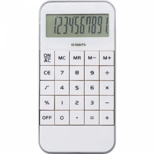 An image of Mobile phone shaped ten digit calculator