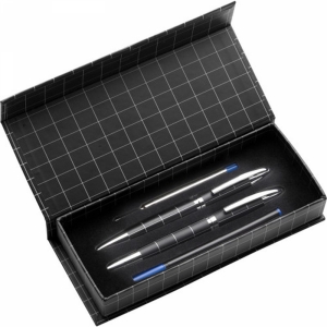 An image of Classic Metal Ballpen and Rollerball Set