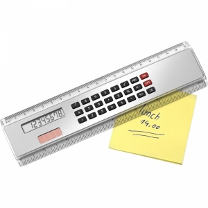 An image of ABS Ruler (20cm) with calculator                   