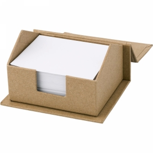 An image of Branded House-shaped card memo holder