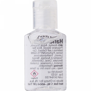 An image of 15ml Hand sanitizer gel.                            - Sample