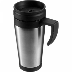 An image of Marketing Basic Stainless Steel Travel Mug 420ml