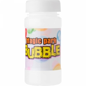 An image of White Logo Bubble blower - Sample