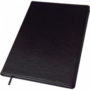 An image of A4 notebook bound in a PU                          