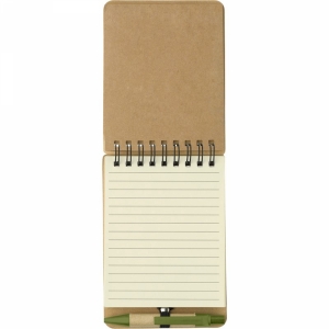 An image of Promotional Wire bound notebook with sticky notes              