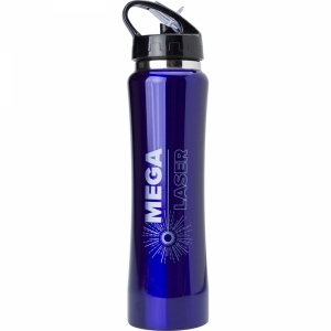 An image of Printed Stainless steel sports flask 500ml