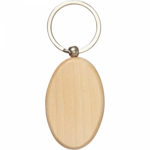 An image of Marketing Oval wooden key holder
