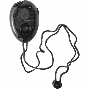 An image of Black Logo Digital plastic stopwatch - Sample
