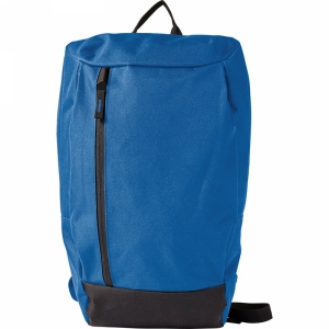 An image of  Blue Logo Polyester (600D) backpack                           - Sample