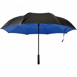 An image of Automatic, Reversible Twin Layer Umbrella         