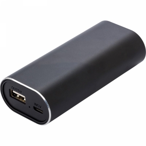 An image of Marketing Power bank with two wireless ear buds - Sample