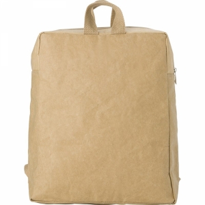 An image of Laminated paper backpack - Sample