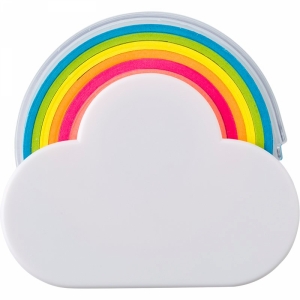 An image of Marketing Cloud and rainbow memo tape dispenser - Sample