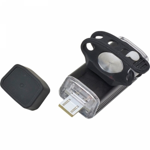 An image of Black Corporate COB bicycle light - Sample