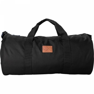An image of Black Marketing Polyester (600D) duffle bag - Sample