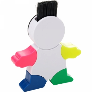An image of Figure Shaped 5 Colour Highlighter Marker