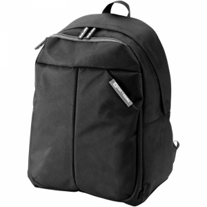 An image of Black Branded GETBAG polyester (1680D) backpack                   - Sample