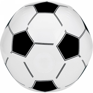 An image of White Branded Inflatable football - Sample