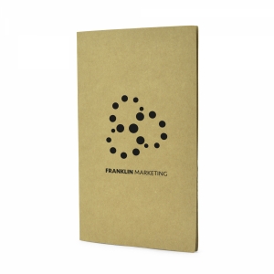 An image of Printed Harrow Recycled paper flip open sticky note set