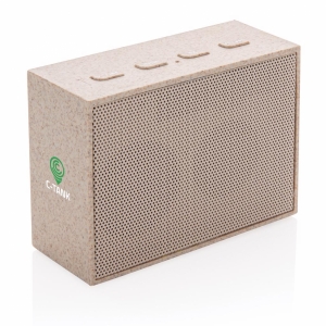 An image of Promotional Wheat Straw 3W Mini Speaker - Sample