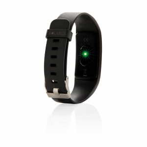 An image of Black Promotional Stay Fit With Heart Rate Monitor - Sample