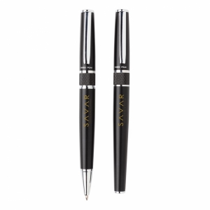 An image of Branded Swiss Peak Deluxe Pen Set