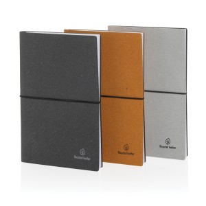 An image of A5 Recycled Leather Notebook