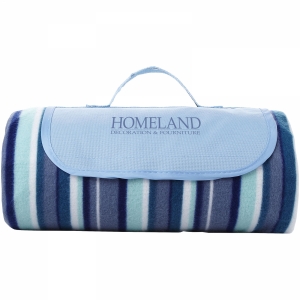 An image of Advertising Riviera water-resistant picnic outdoor blanket - Sample