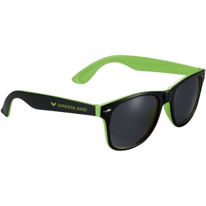 An image of Advertising Sun Ray sunglasses with two coloured tones