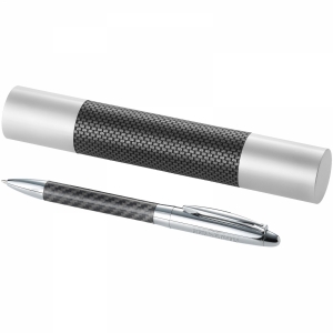 An image of Winona ballpoint pen with carbon fibre details