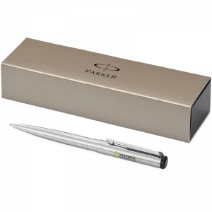 An image of Parker Vector Silver Ballpoint Pen