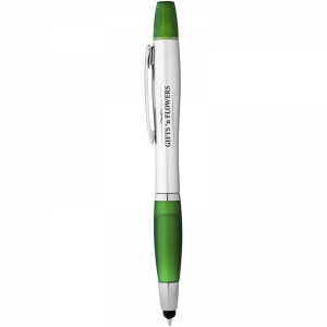 An image of Nash stylus ballpoint pen and highlighter - Sample