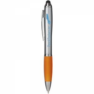 An image of Nash stylus ballpoint with coloured grip - Sample