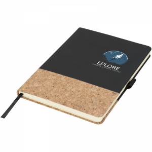An image of Evora A5 cork thermo PU notebook