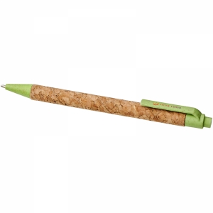 An image of Midar cork and wheat straw ballpoint pen