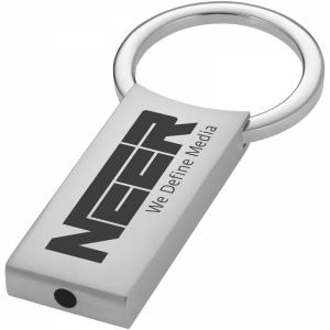 An image of Branded Omar rectangular keychain