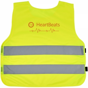 An image of Advertising Odile XXS safety vest with hookloop for kids age 3-6 - Sample