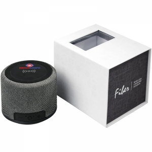 An image of Printed Fiber wireless charging Bluetooth speaker - Sample