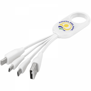 An image of Troup 4-in-1 charging cable with type-C tip