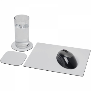 An image of Promotional Brite-Mat mouse mat and coaster set combo 1 - Sample