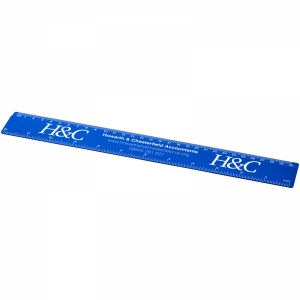 An image of Promotional Renzo 30 cm plastic ruler